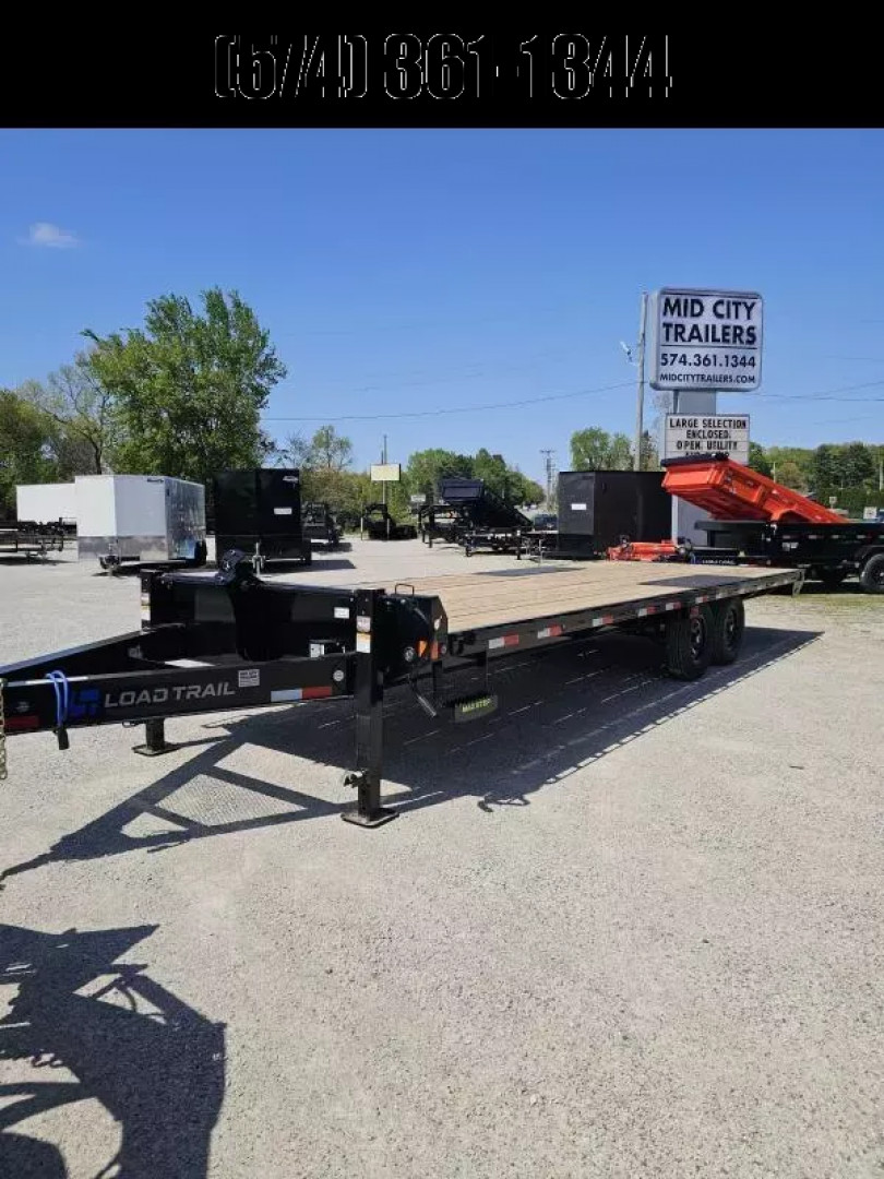 New 2025 Load Trail BRAND NEW 102" x 24' Deck Over 14K GVWR 8" FRAME HEAVY DUTY   Deckover Trailer