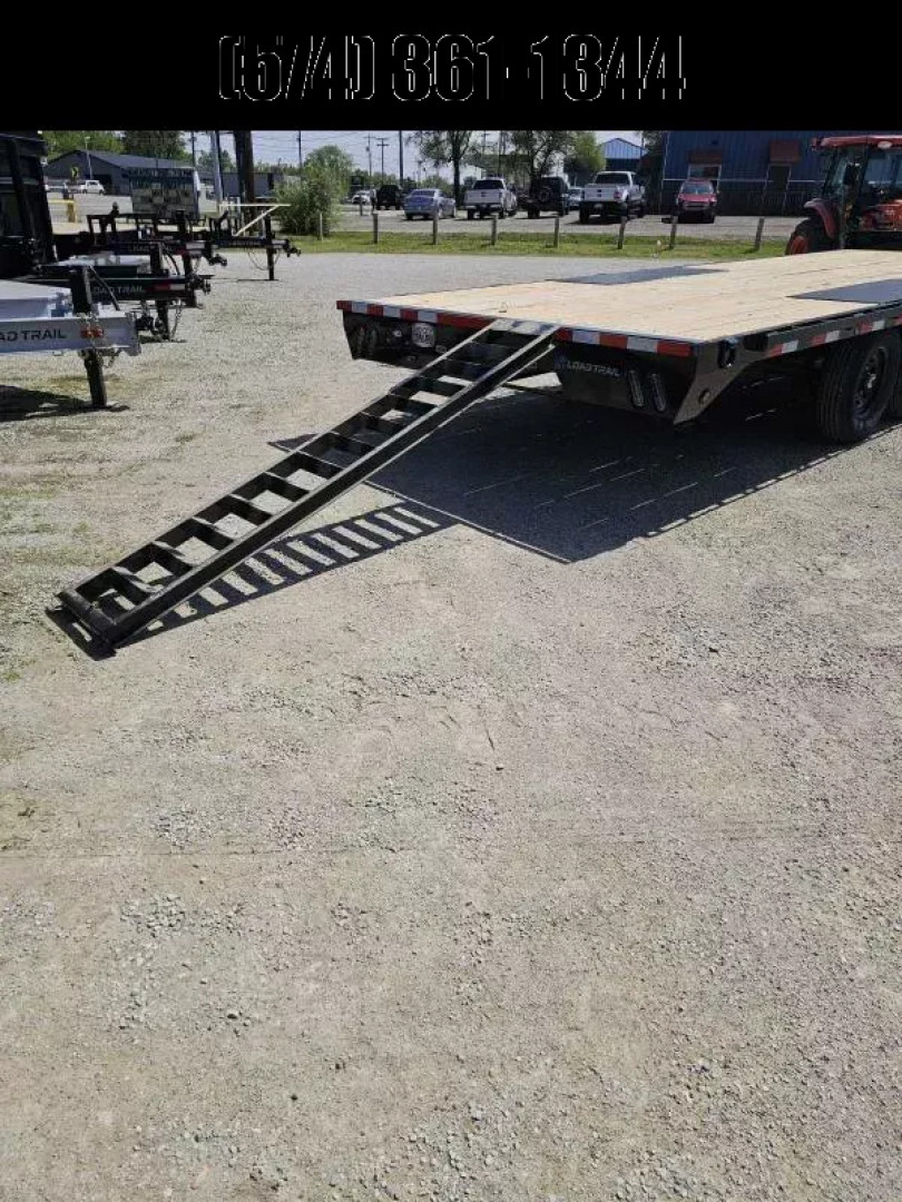 New 2025 Load Trail BRAND NEW 102" x 24' Deck Over 14K GVWR 8" FRAME HEAVY DUTY   Deckover Trailer