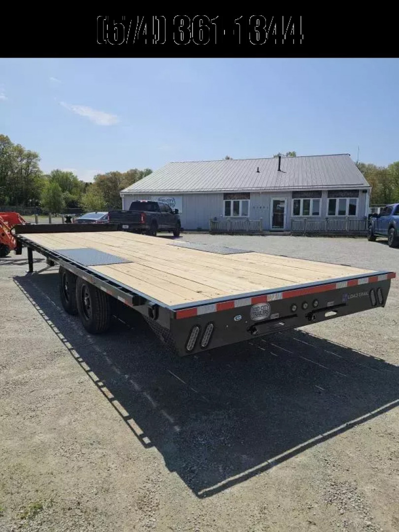 New 2025 Load Trail BRAND NEW 102" x 24' Deck Over 14K GVWR 8" FRAME HEAVY DUTY   Deckover Trailer