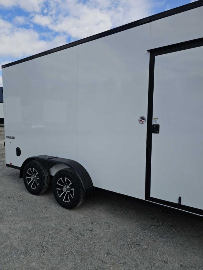 New 2025 Formula Trailers 7X16 90" INSIDE 86" OPENING  SXS UTV  GOLF CART Cargo / Enclosed Trailer