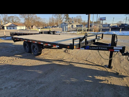 New 2025 Load Trail BRAND NEW 102" x 16' Deck Over 14K GVWR  Deckover Trailer