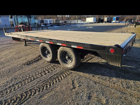 New 2025 Load Trail BRAND NEW 102" x 16' Deck Over 14K GVWR  Deckover Trailer