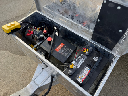 New 2025 78"x22' SLEDBED HYDRAULIC TILT ALUMINUM TANDEM UTILITY TRAILER by JB LUND **FREE TIEDOWN KIT**