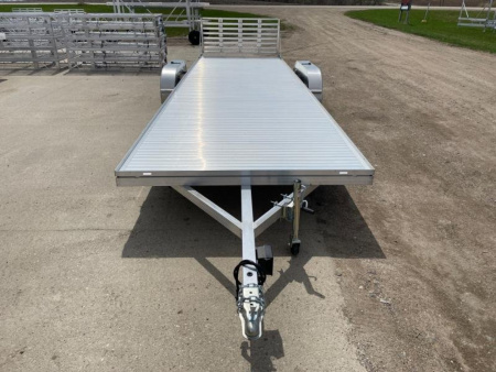 New 2026 78"x22' SLEDBED ALUMINUM TANDEM UTILITY TRAILER by JB LUND **FREE TIEDOWN KIT**
