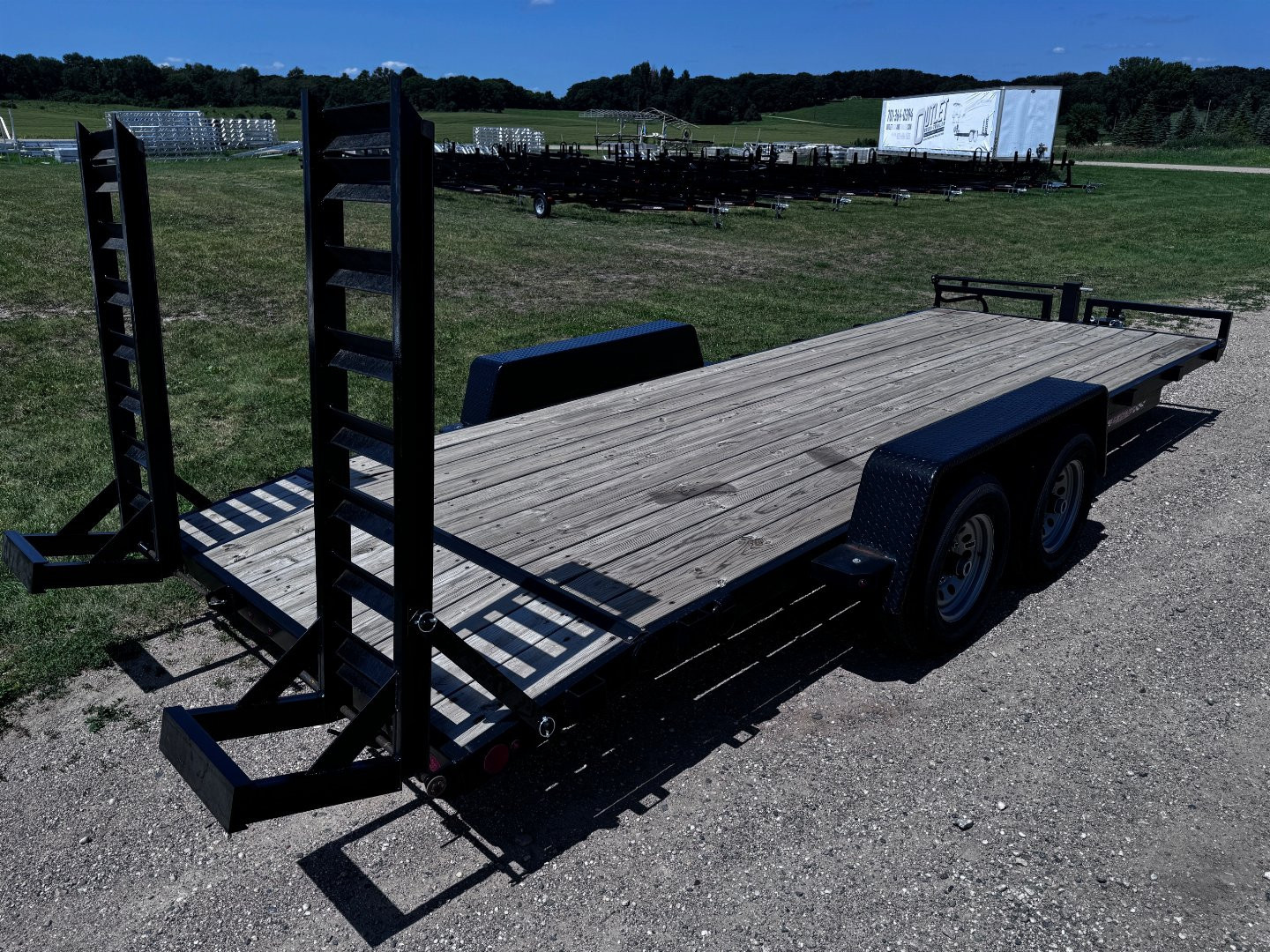 New 2022 SLEDBED by LUND MFG 83" X 20' EQUIPMENT/CAR HAULER **NON-CURRENT CLEARANCE**