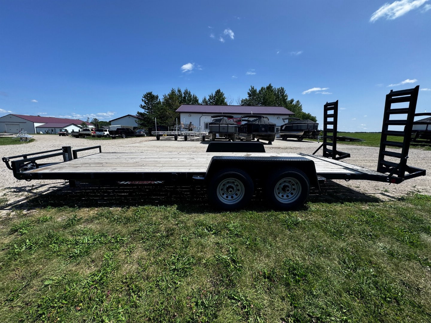 New 2022 SLEDBED by LUND MFG 83" X 20' EQUIPMENT/CAR HAULER **NON-CURRENT CLEARANCE**