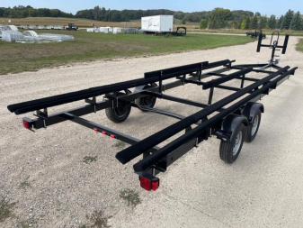 New 2025 JB LUND 28'-30' PONTOON TANDEM AXLE TRAILER W/BRAKES