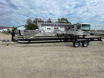New 2025 JB LUND 28'-30' PONTOON TANDEM AXLE TRAILER W/BRAKES