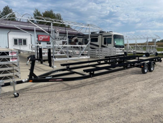 New 2025 JB LUND 28'-30' PONTOON TANDEM AXLE TRAILER W/BRAKES