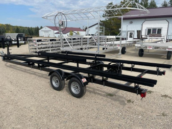 New 2025 JB LUND 28'-30' PONTOON TANDEM AXLE TRAILER W/BRAKES