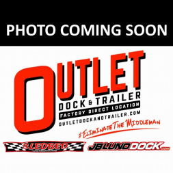New 2025 16' V-FRONT SLEDBED 3-PLACE TANDEM AXLE SNOWMOBILE TRAILER by JB LUND