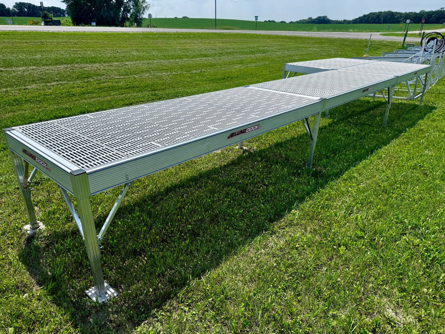 New 40' PREMIUM ALUMINUM SECTIONAL DOCK **12 MONTH PROMOTIONAL FINANCING**
