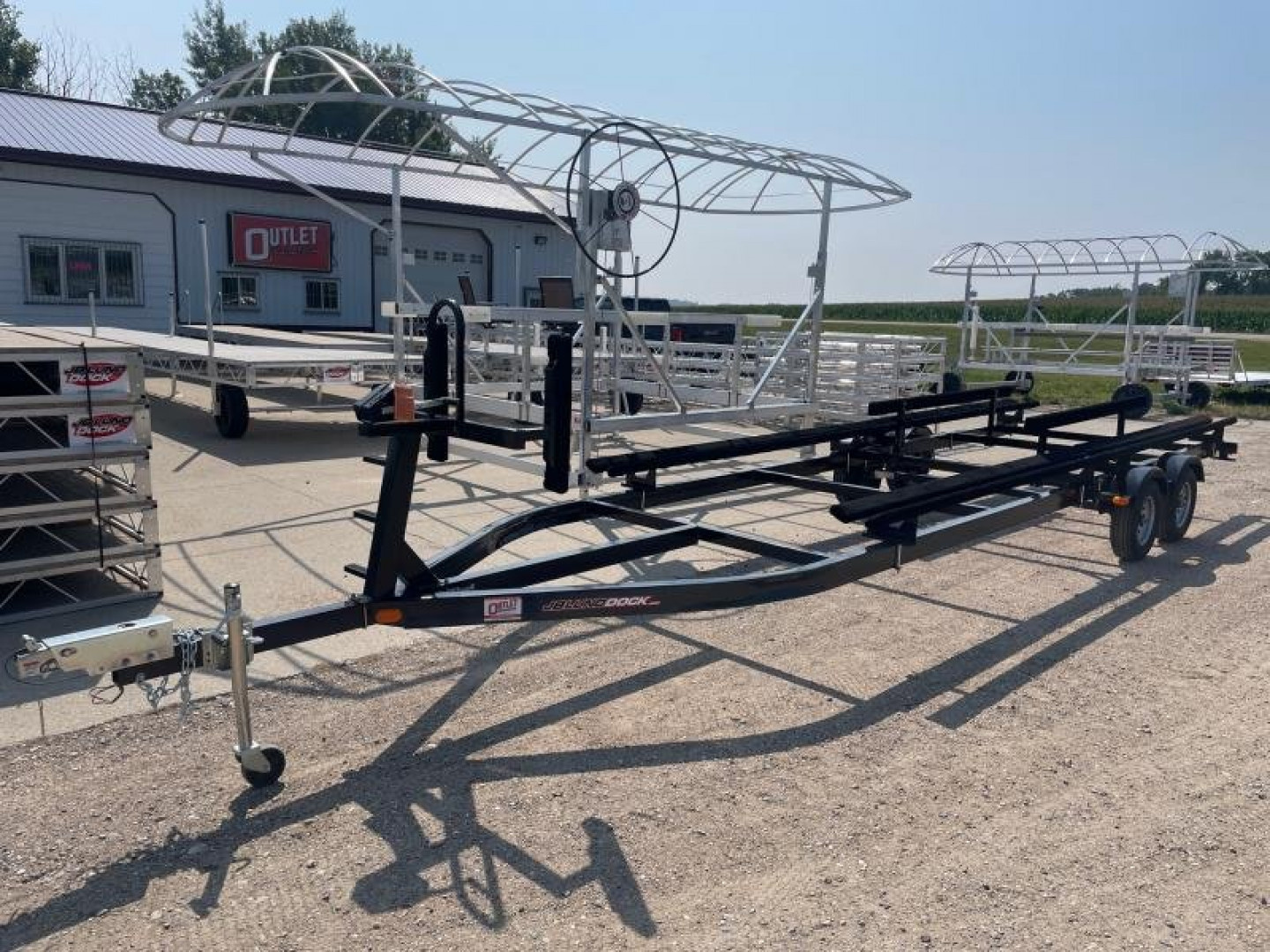 New 2026 JB LUND 25'-27' PONTOON TANDEM AXLE TRAILER W/BRAKES