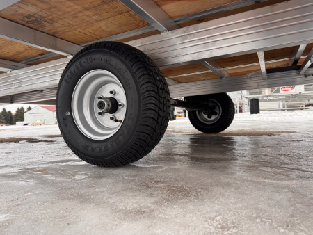 New 2026 14' V-FRONT SLEDBED 3-PLACE SNOWMOBILE TRAILER by JB LUND