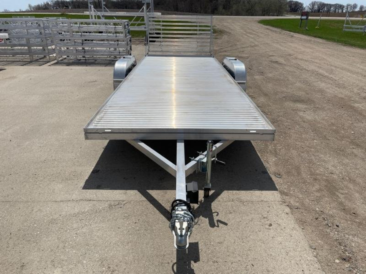 New 2025 78"x20' SLEDBED ALUMINUM TANDEM UTILITY TRAILER by JB LUND **FREE TIEDOWN KIT**
