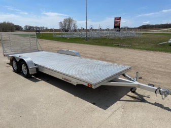 New 2025 78"x20' SLEDBED ALUMINUM TANDEM UTILITY TRAILER by JB LUND **FREE TIEDOWN KIT**