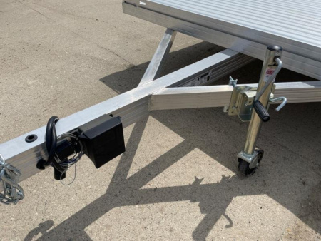 New 2026 78"x24' SLEDBED ALUMINUM TANDEM UTILITY TRAILER by JB LUND **FREE TIEDOWN KIT**