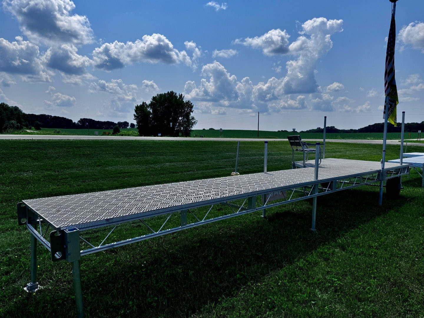 New 40' PREMIUM ALUMINUM ROLL-IN DOCK **12 MONTH PROMOTIONAL FINANCING**