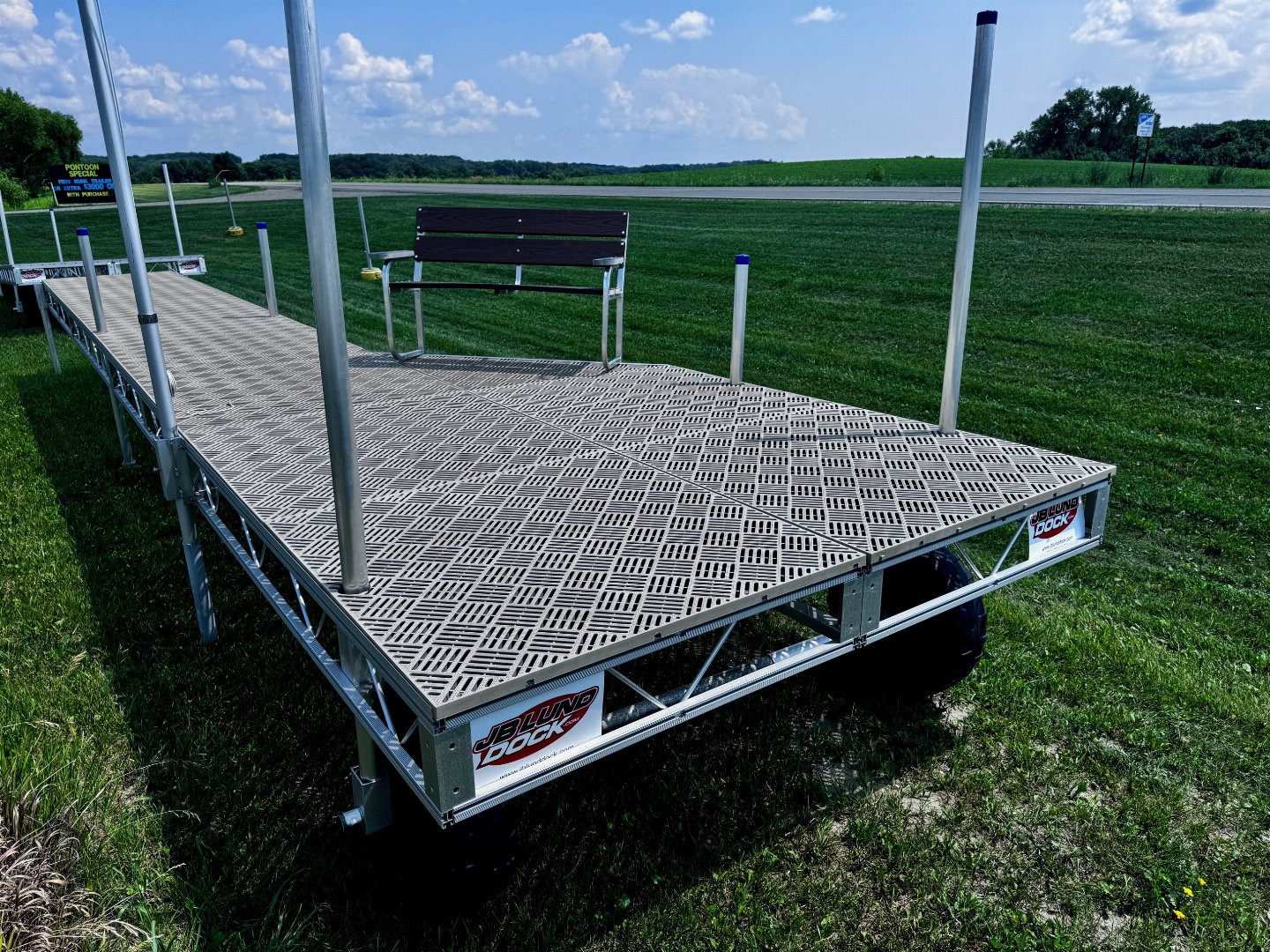 New 40' PREMIUM ALUMINUM ROLL-IN DOCK **12 MONTH PROMOTIONAL FINANCING**