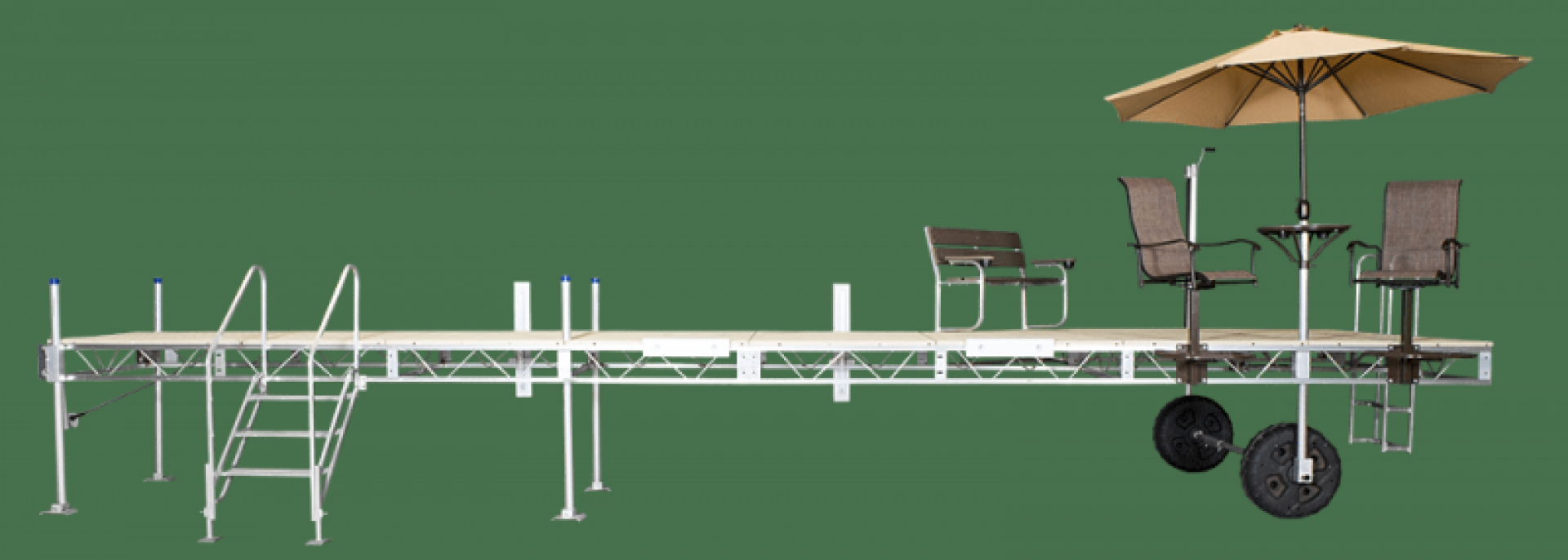New 40' PREMIUM ALUMINUM ROLL-IN DOCK **12 MONTH PROMOTIONAL FINANCING**