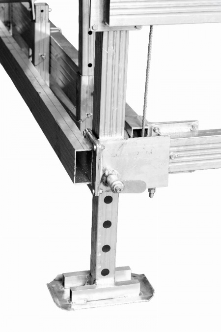 New JB LUND 4000lb x 120" VERTICAL BOAT LIFT