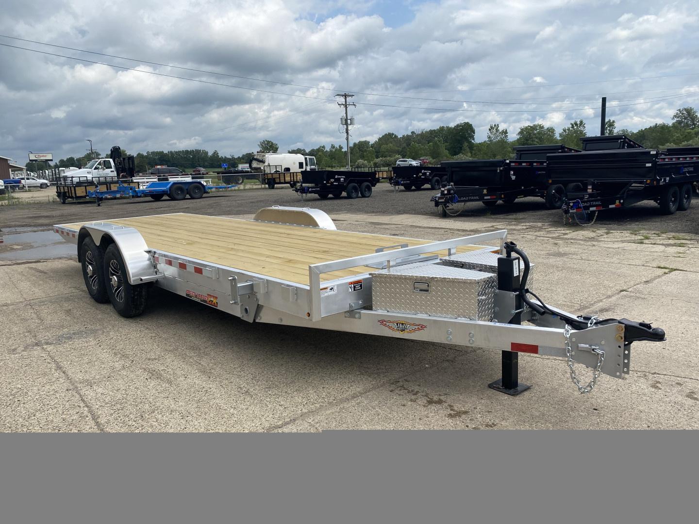 New 2025 H&H Trailers 82x20 Aluminum Speed Loader 14K Tilt Trailer - AGING INVENTORY
