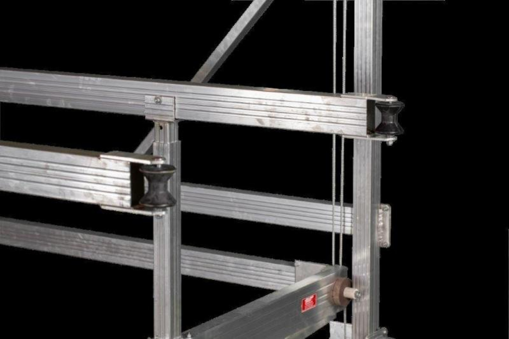 New JB LUND 4000LB X 120" VERTICAL PONTOON LIFT w/24' FABRIC CANOPY **12 MONTH PROMOTIONAL FINANCING**