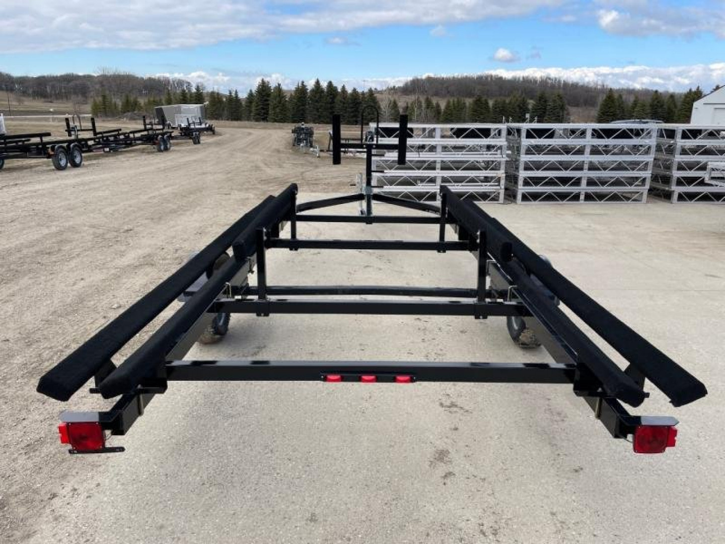 New 2026 JB LUND 19'-21' PONTOON SINGLE AXLE BUNK TRAILER