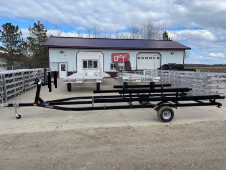 New 2026 JB LUND 19'-21' PONTOON SINGLE AXLE BUNK TRAILER