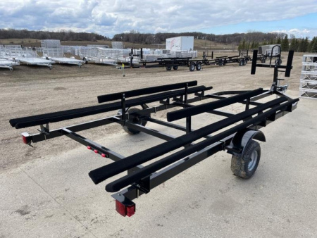 New 2026 JB LUND 19'-21' PONTOON SINGLE AXLE BUNK TRAILER