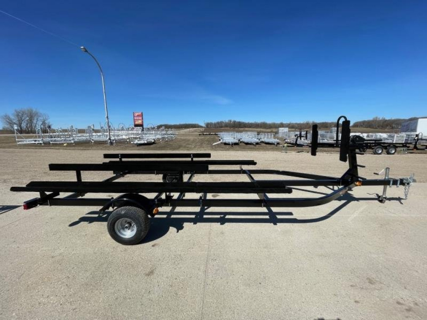 New 2026 JB LUND 14'-18' PONTOON SINGLE AXLE BUNK TRAILER