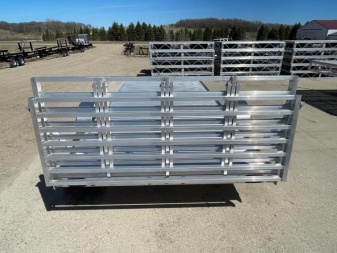 New 2025 78"x14' SLEDBED ALUMINUM UTILITY TRAILER by JB LUND **FREE TIEDOWN KIT**