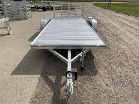 New 2026 78"x16' SLEDBED ALUMINUM TANDEM UTILITY TRAILER by JB LUND Utility Trailer **FREE TIEDOWN KIT**