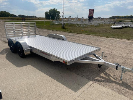 New 2026 78"x16' SLEDBED ALUMINUM TANDEM UTILITY TRAILER by JB LUND Utility Trailer **FREE TIEDOWN KIT**