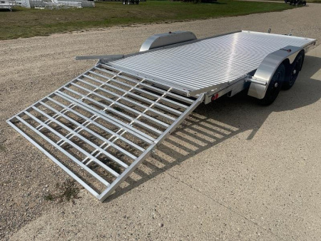 New 2026 78"x16' SLEDBED ALUMINUM TANDEM UTILITY TRAILER by JB LUND Utility Trailer **FREE TIEDOWN KIT**
