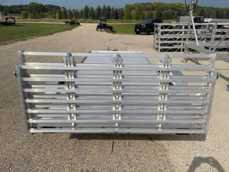 New 2026 78"x16' SLEDBED ALUMINUM TANDEM UTILITY TRAILER by JB LUND Utility Trailer **FREE TIEDOWN KIT**