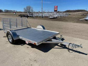 New 2025 78"x10' SLEDBED ALUMINUM UTILITY TRAILER by JB LUND Utility Trailer **FREE TIEDOWN KIT**