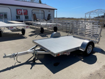 New 2025 78"x10' SLEDBED ALUMINUM UTILITY TRAILER by JB LUND Utility Trailer **FREE TIEDOWN KIT**
