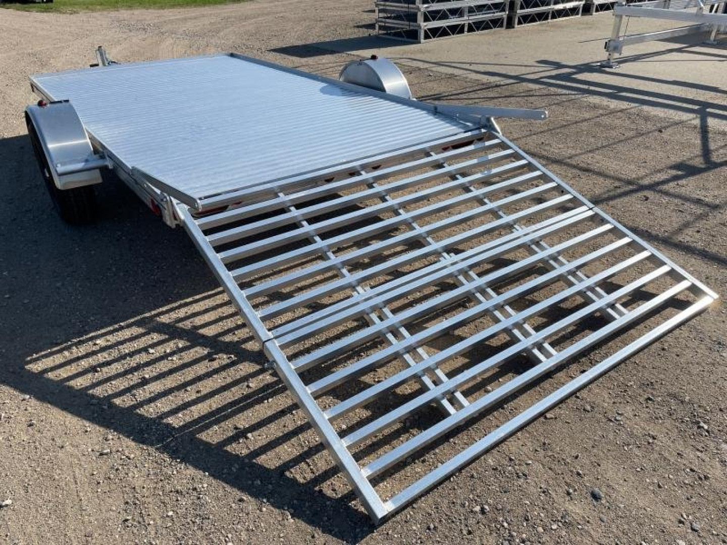 New 2026 78"x12' SLEDBED ALUMINUM UTILITY TRAILER by JB LUND *FREE TIEDOWN PROMOTION*
