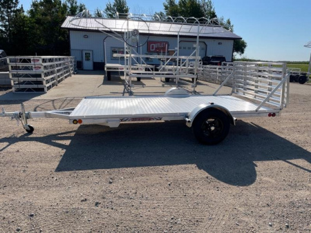 New 2026 78"x12' SLEDBED ALUMINUM UTILITY TRAILER by JB LUND *FREE TIEDOWN PROMOTION*