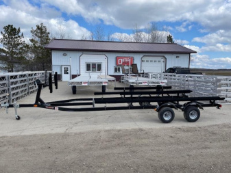 New 2025 JB LUND 19'-21' PONTOON BUNK TANDEM AXLE TRAILER