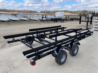 New 2025 JB LUND 19'-21' PONTOON BUNK TANDEM AXLE TRAILER