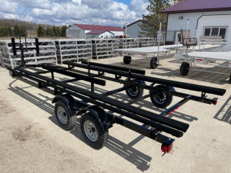New 2026 JB LUND 22'-24' PONTOON TANDEM AXLE BUNK TRAILER