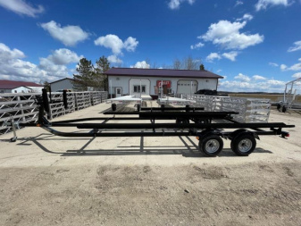 New 2026 JB LUND 22'-24' PONTOON TANDEM AXLE BUNK TRAILER