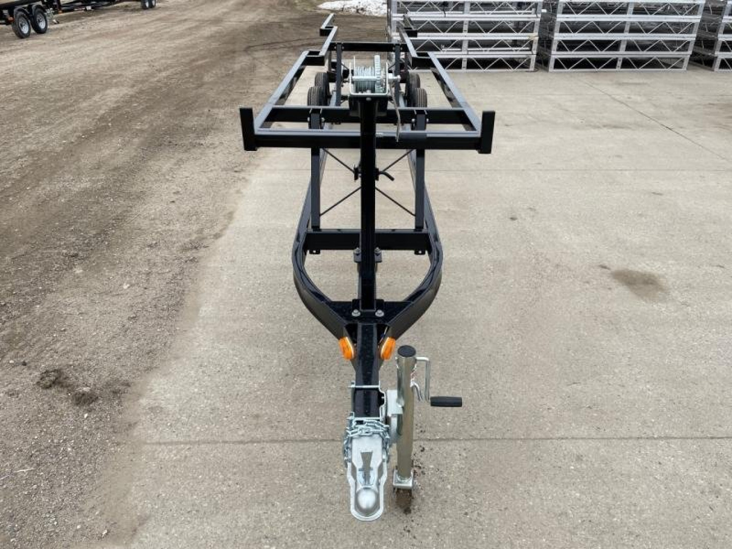 New 2026 JB LUND 20' SCISSOR TANDEM AXLE PONTOON TRAILER