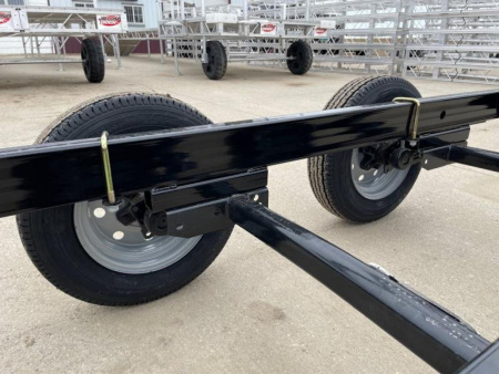 New 2026 JB LUND 20' SCISSOR TANDEM AXLE PONTOON TRAILER