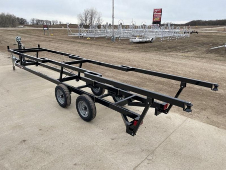New 2026 JB LUND 20' SCISSOR TANDEM AXLE PONTOON TRAILER