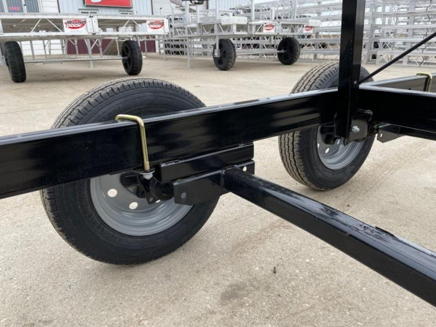 New 2026 JB LUND 24' SCISSOR TANDEM AXLE PONTOON TRAILER