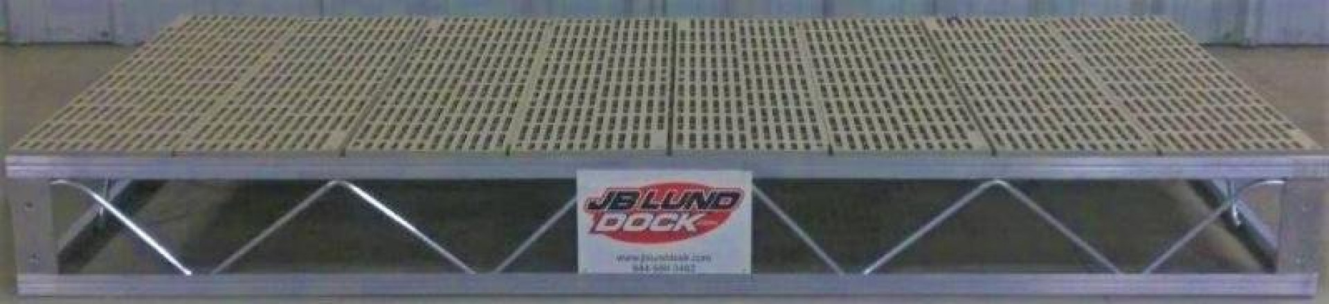 New ALUMINUM ROLL IN DOCK SECTIONS W/SUNWALK PANELS -- 8', 12', & 16' LENGTHS AVAILABLE