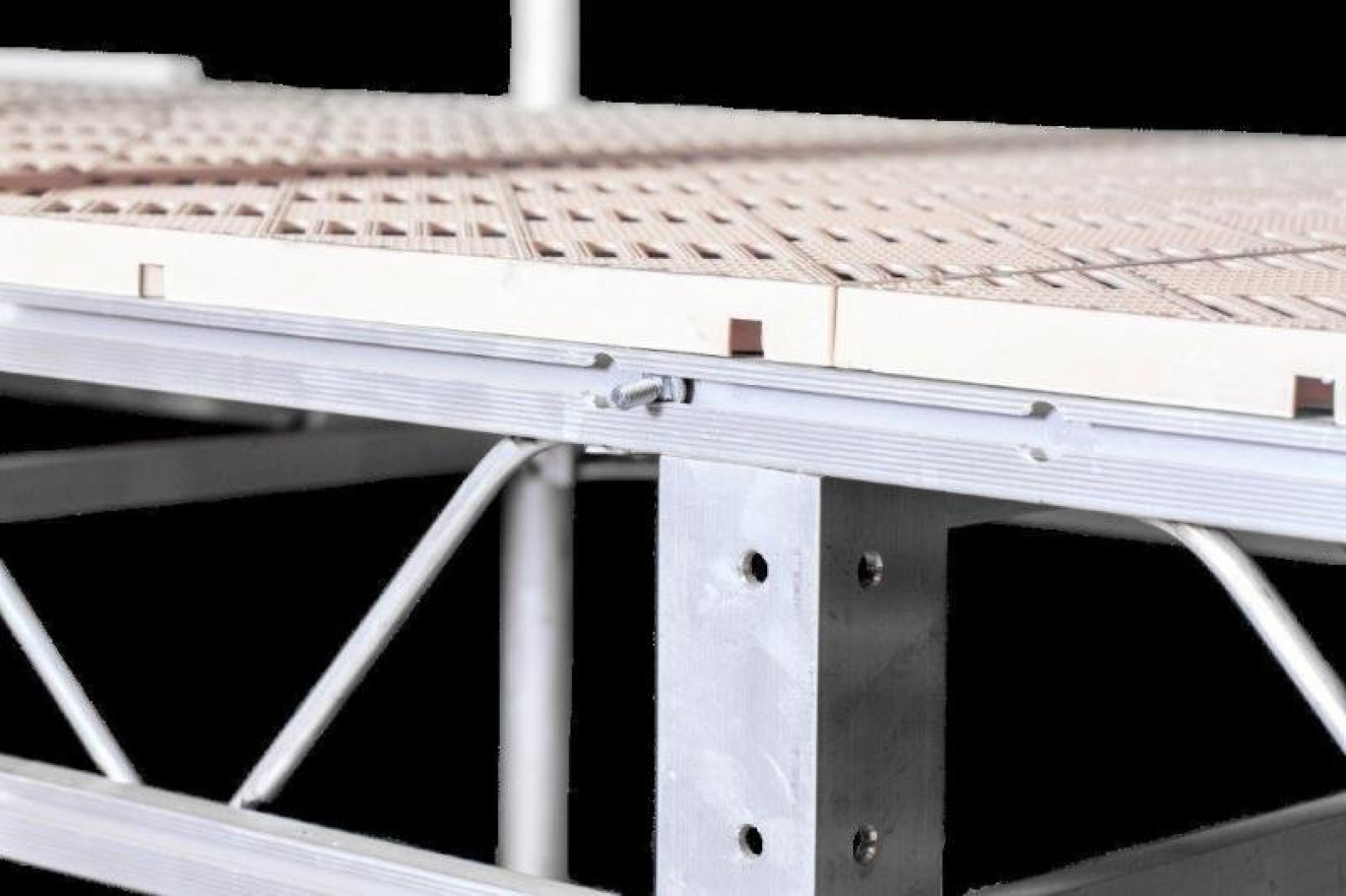 New ALUMINUM ROLL IN DOCK SECTIONS W/SUNWALK PANELS -- 8', 12', & 16' LENGTHS AVAILABLE